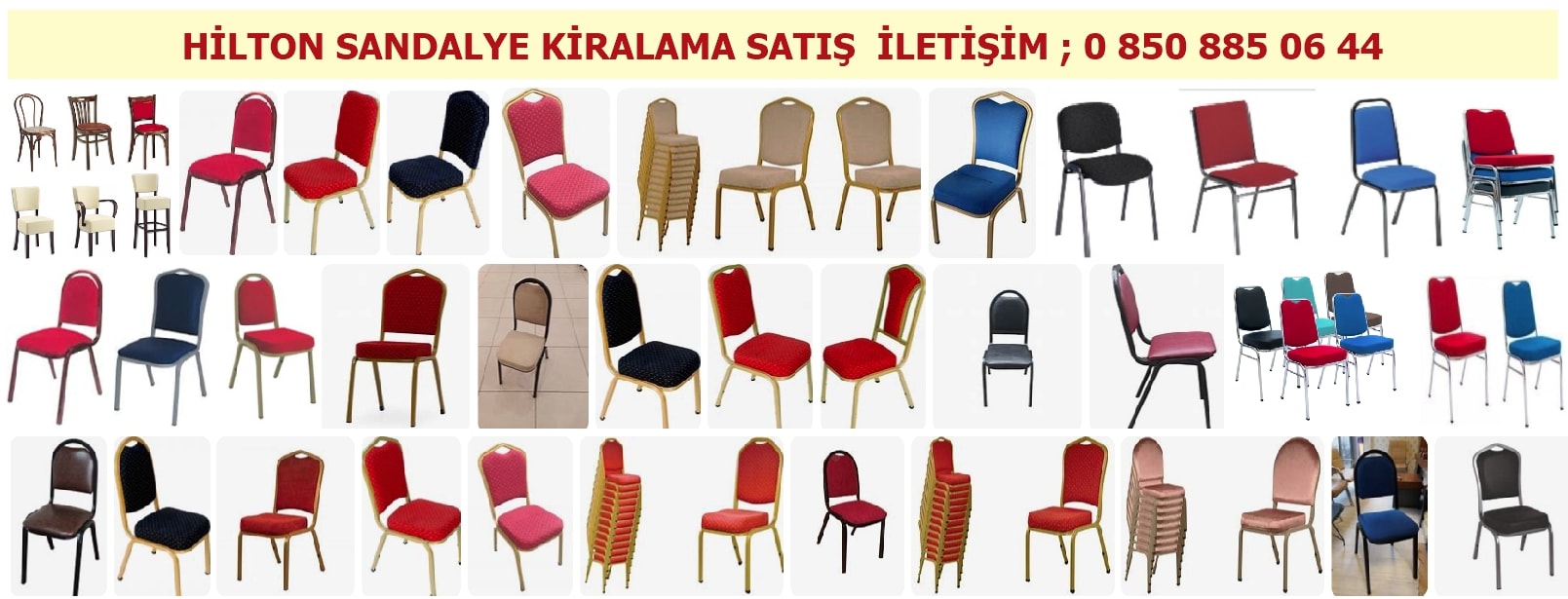 Hilton sandalye kiralama sat��